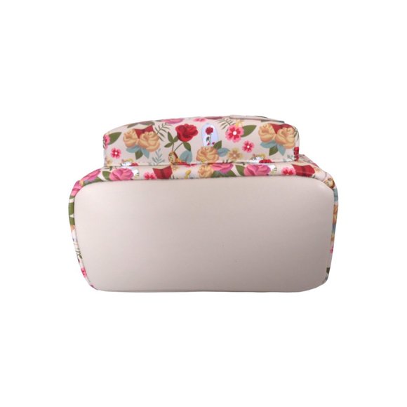 Loungefly Disney Beauty And The Beast Floral & Characters Mini Backpack main image 4